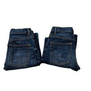 Two for the Price of One! Gap kids 1969 Straight Leg Jeans 14R